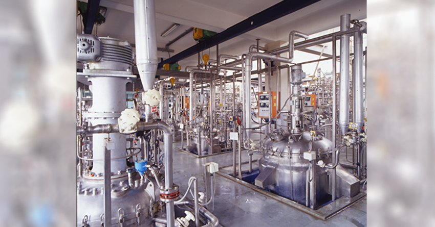 Inside view of Submerged Fermentation Plant  