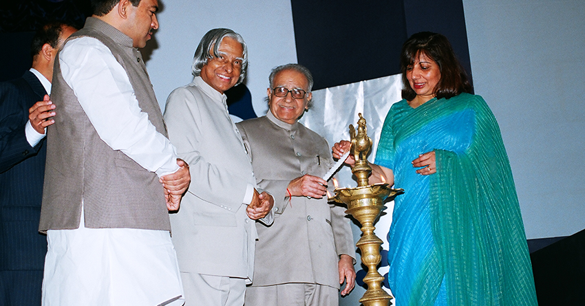 Dr APJ Abdul Kalam, Former President of India, inaugurates Biocon Park on June 6, 2006