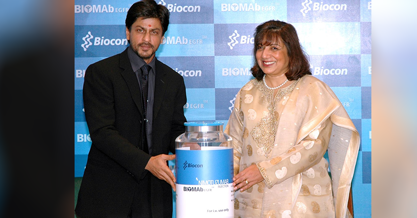 Bollywood actor Shahrukh Khan at the launch of BIOMAb EGFR®