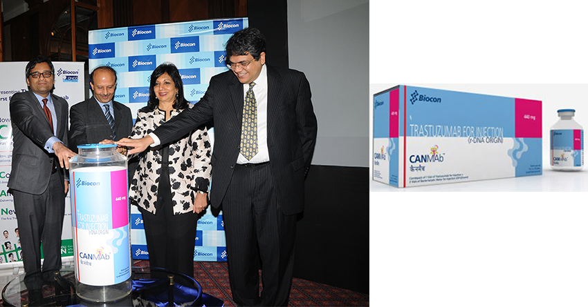 Biocon introduces world’s first biosimilar Trastuzumab, CANMAb™, in India