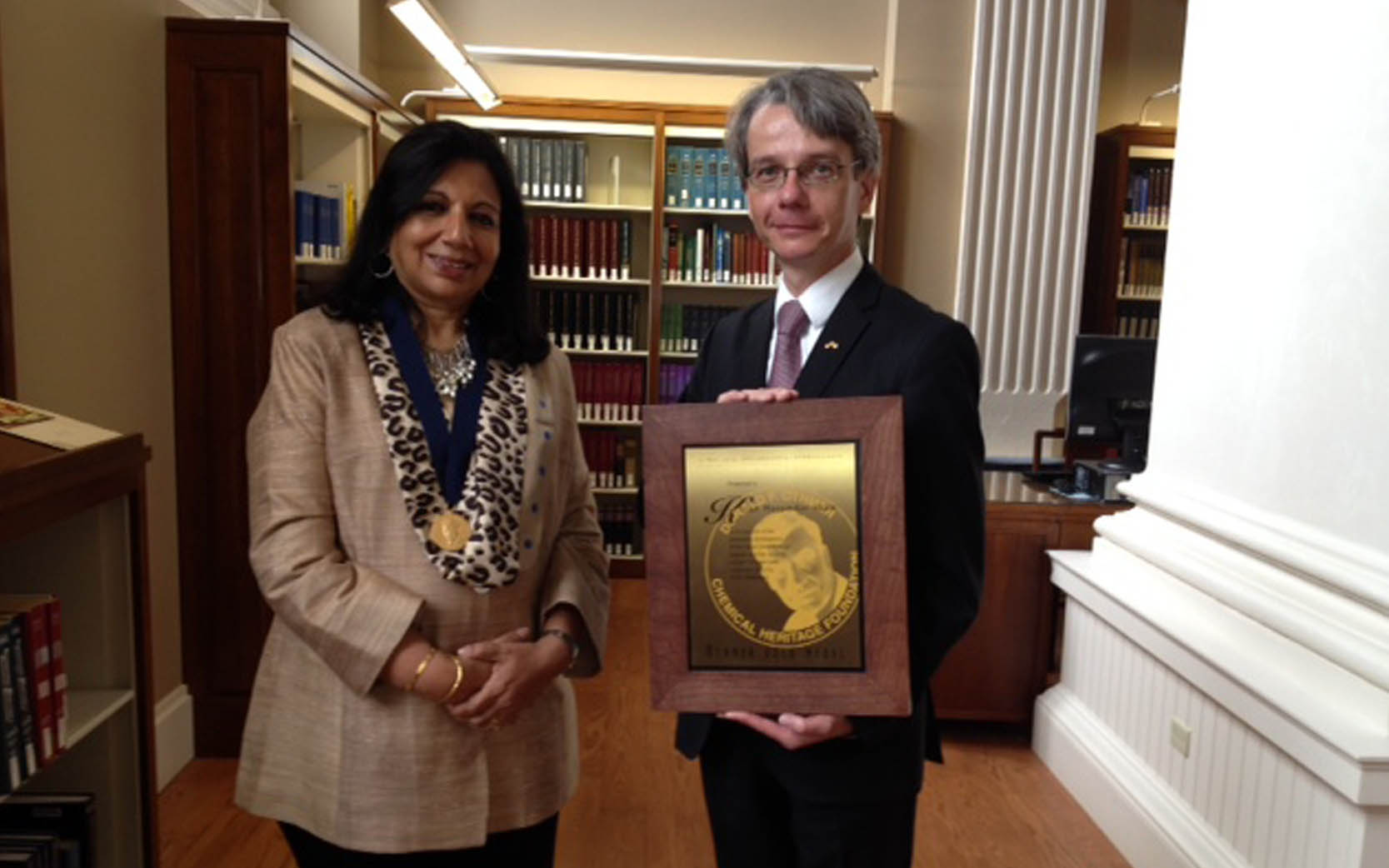 Awarded the prestigious Othmer Gold Medal by the Chemical Heritage Foundation, Philadelphia, PA in 2014